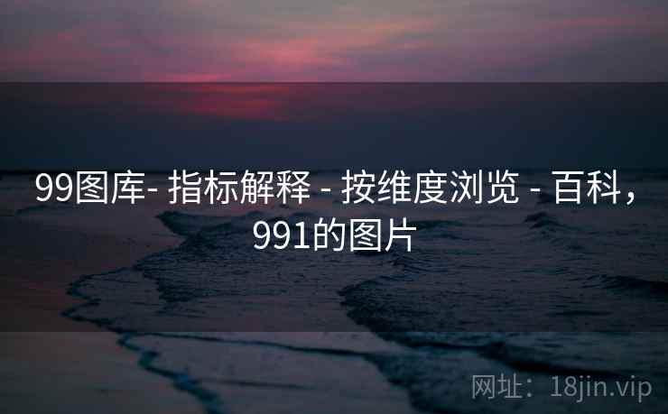99图库- 指标解释 - 按维度浏览 - 百科，991的图片